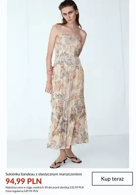 H&M - gazetka promocyjna SALE - wzorzyste sukienki od piątku 10.07  - strona 9
