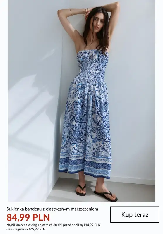 H&M - gazetka promocyjna SALE - wzorzyste sukienki od piątku 10.07  - strona 2