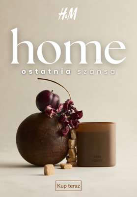 H&M - gazetka promocyjna HOME: ostatnia szansa na promocje od soboty 11.07 