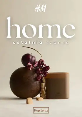 H&M - gazetka promocyjna HOME: ostatnia szansa na promocje od soboty 11.07 