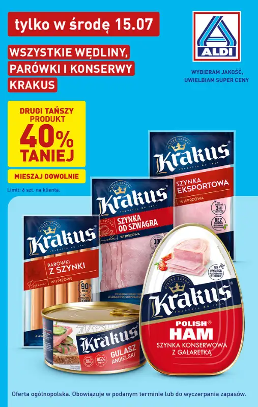 Aldi - gazetka promocyjna Najlepsze oferty na środę w Aldi!   - strona 2