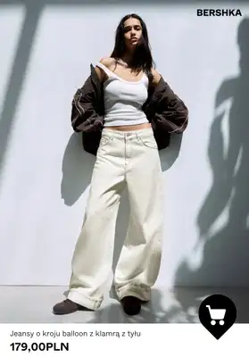 Bershka - gazetka promocyjna Damskie jeansy od 69,90 PLN od piątku 10.07  - strona 9
