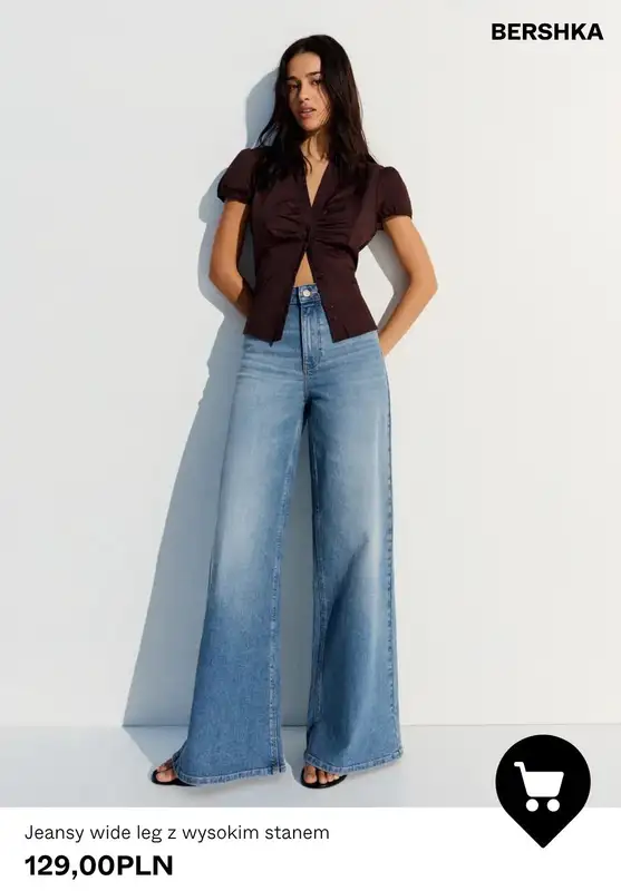 Bershka - gazetka promocyjna Damskie jeansy od 69,90 PLN od piątku 10.07  - strona 3