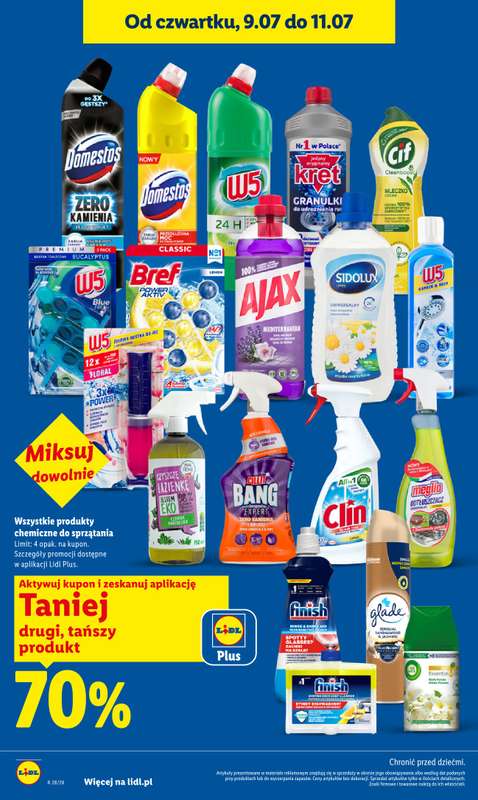 Lidl - gazetka promocyjna Oferta od czwartku od czwartku 09.07 do soboty 11.07 - strona 8