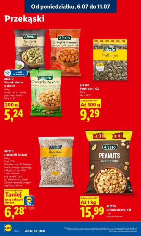 Lidl - gazetka promocyjna Oferta od czwartku od czwartku 09.07 do soboty 11.07 - strona 78