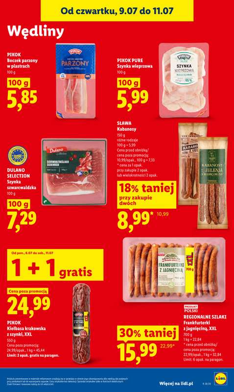 Lidl - gazetka promocyjna Oferta od czwartku od czwartku 09.07 do soboty 11.07 - strona 61