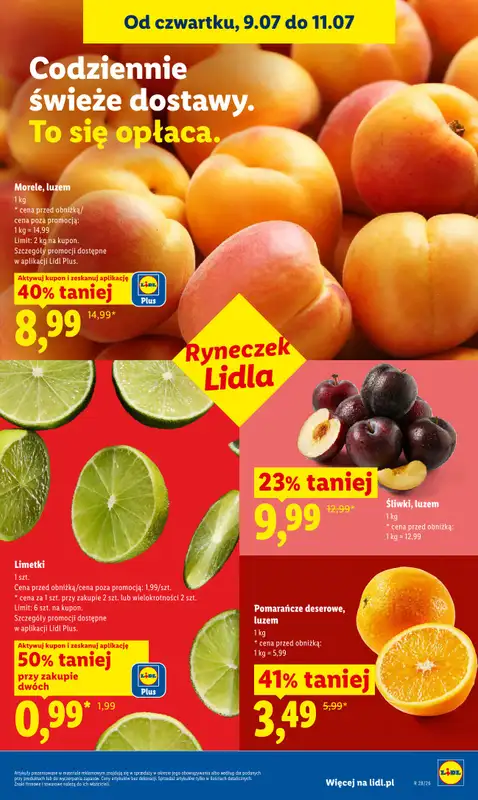 Lidl - gazetka promocyjna Oferta od czwartku od czwartku 09.07 do soboty 11.07 - strona 45