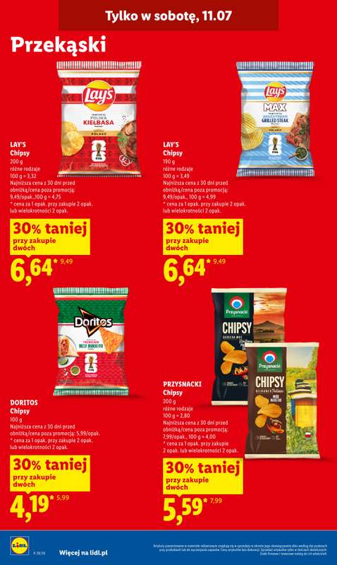 Lidl - gazetka promocyjna Oferta od czwartku od czwartku 09.07 do soboty 11.07 - strona 80