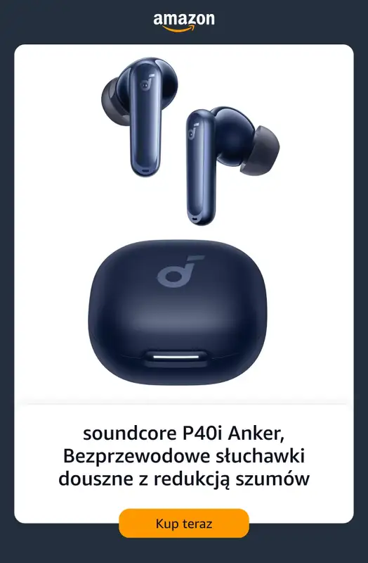 Amazon - gazetka promocyjna Słuchawki bezprzewodowe od soboty 11.07  - strona 9