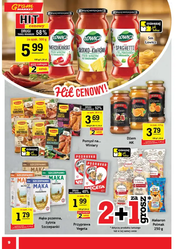 Gram Market - gazetka promocyjna Gazetka od środy 15.07 do wtorku 21.07 - strona 9