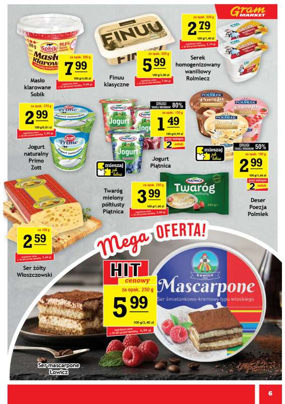 Gram Market - gazetka promocyjna Gazetka od środy 15.07 do wtorku 21.07 - strona 6