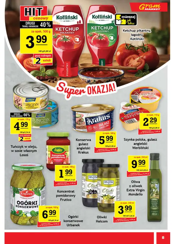 Gram Market - gazetka promocyjna Gazetka od środy 15.07 do wtorku 21.07 - strona 8