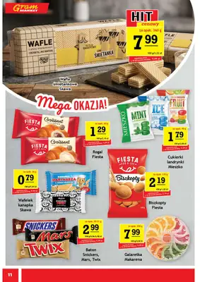 Gram Market - gazetka promocyjna Gazetka od środy 15.07 do wtorku 21.07 - strona 11
