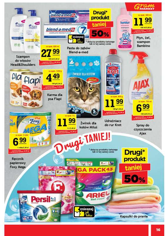 Gram Market - gazetka promocyjna Gazetka od środy 15.07 do wtorku 21.07 - strona 16