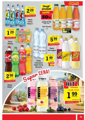 Gram Market - gazetka promocyjna Gazetka od środy 15.07 do wtorku 21.07 - strona 14