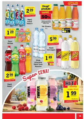 Gram Market - gazetka promocyjna Gazetka od środy 15.07 do wtorku 21.07 - strona 14