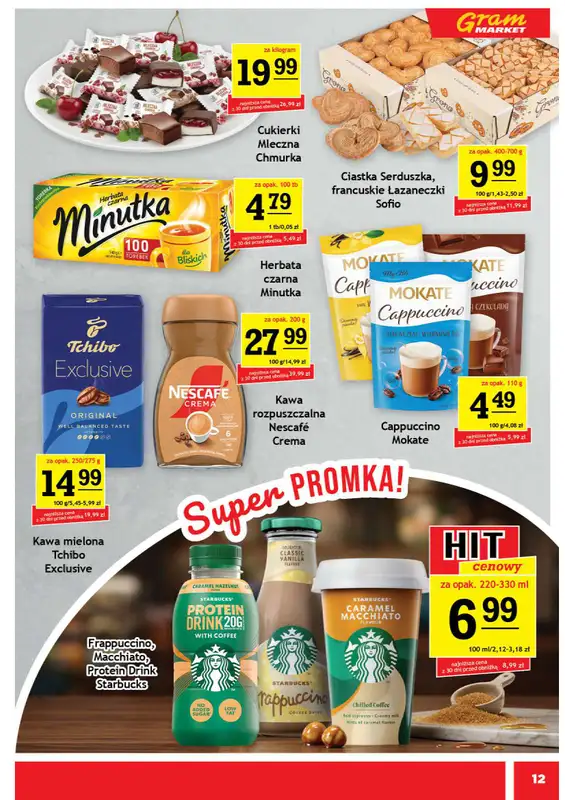 Gram Market - gazetka promocyjna Gazetka od środy 15.07 do wtorku 21.07 - strona 12