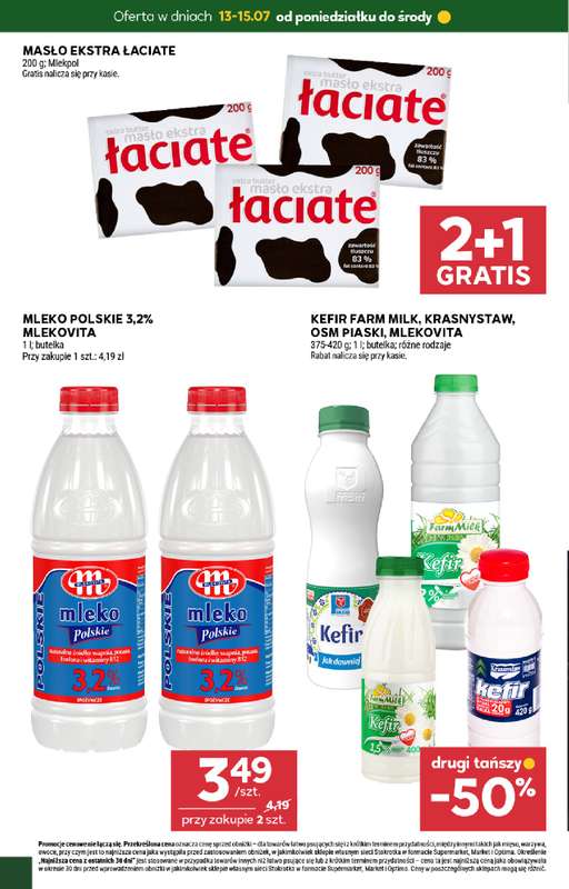 Stokrotka - gazetka promocyjna Hity na start od poniedziałku 13.07 do środy 15.07 - strona 4
