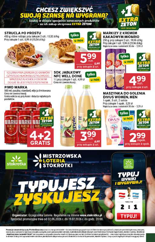 Stokrotka - gazetka promocyjna Hity na start od poniedziałku 13.07 do środy 15.07 - strona 5