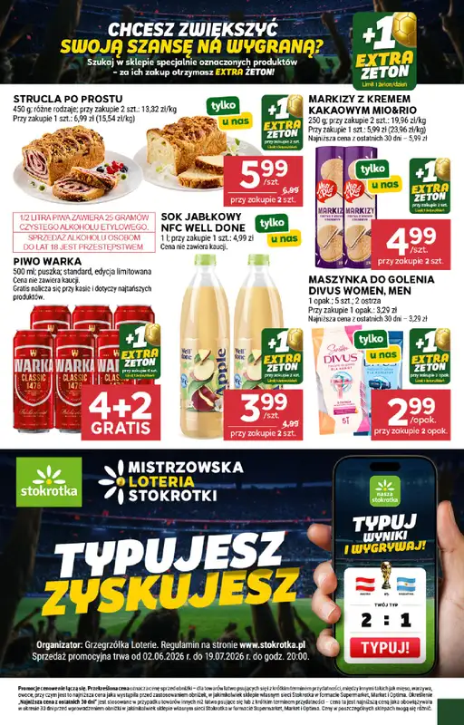 Stokrotka - gazetka promocyjna Hity na start od poniedziałku 13.07 do środy 15.07 - strona 5