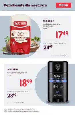Rossmann - gazetka promocyjna Dezodoranty i antyperspiranty - promocje! od soboty 11.07  - strona 5