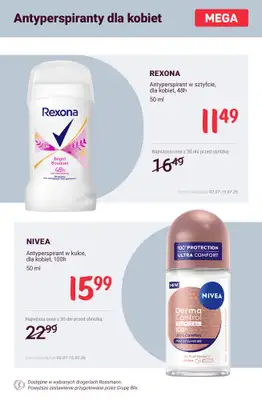 Rossmann - gazetka promocyjna Dezodoranty i antyperspiranty - promocje! od soboty 11.07  - strona 9