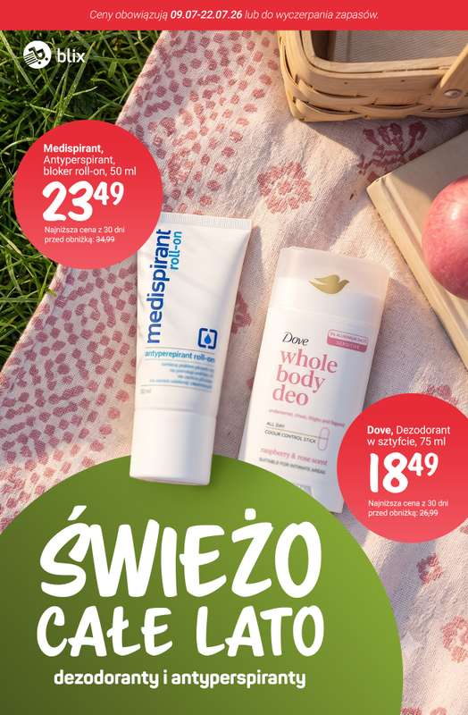 Rossmann - gazetka promocyjna Dezodoranty i antyperspiranty - promocje! od soboty 11.07 