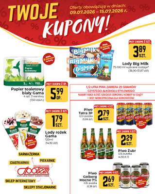 Społem Częstochowa - gazetka promocyjna Plakaty promocyjne od piątku 10.07 do środy 15.07