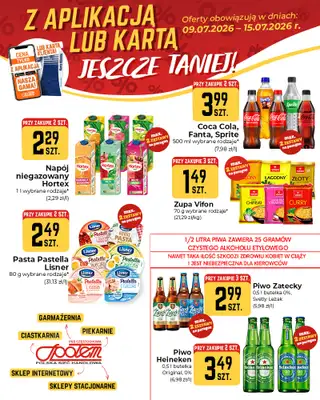 Społem Częstochowa - gazetka promocyjna Plakaty promocyjne od piątku 10.07 do środy 15.07 - strona 2