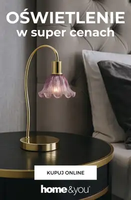 home&you - gazetka promocyjna Oświetlenie w super cenach! od soboty 11.07 do niedzieli 19.07
