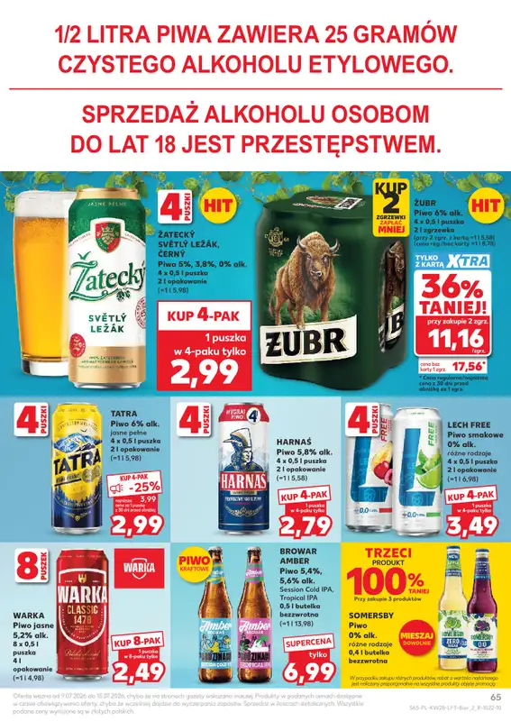 Kaufland - gazetka promocyjna Gazetka Tygodnia od czwartku 09.07 do środy 15.07 - strona 65