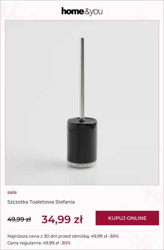 home&you - gazetka promocyjna SALE: Łazienka od niedzieli 12.07 do niedzieli 19.07 - strona 3