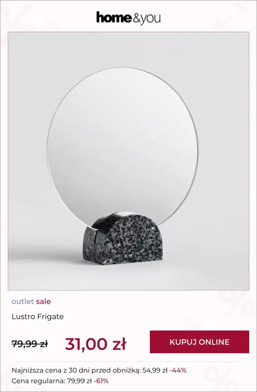 home&you - gazetka promocyjna SALE: Łazienka od niedzieli 12.07 do niedzieli 19.07 - strona 6