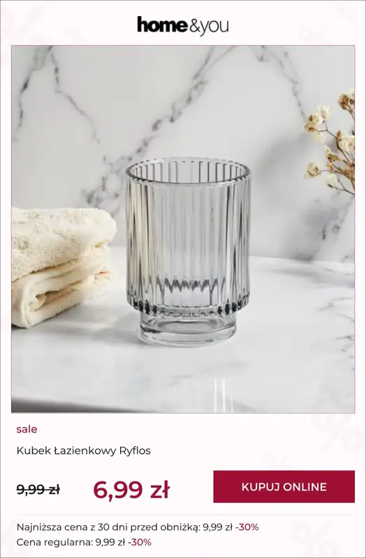 home&you - gazetka promocyjna SALE: Łazienka od niedzieli 12.07 do niedzieli 19.07 - strona 4