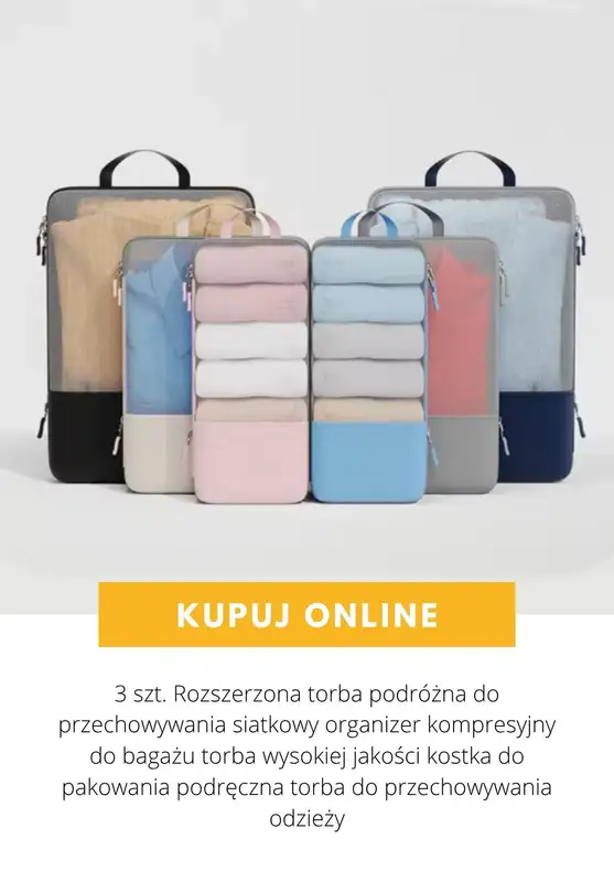 AliExpress - gazetka promocyjna Organizery podróżne od piątku 10.07  - strona 3