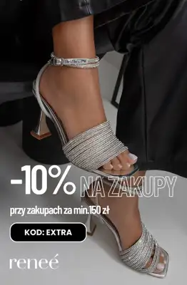Renee - gazetka promocyjna -10% od 150  zł od piątku 10.07 do soboty 11.07
