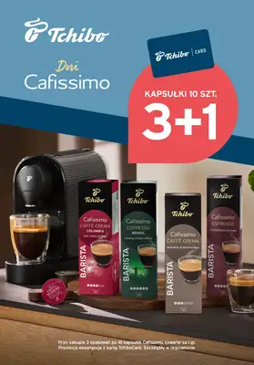 Tchibo - gazetka promocyjna 3+1 Dni Cafissimo od wtorku 21.07 do poniedziałku 17.08