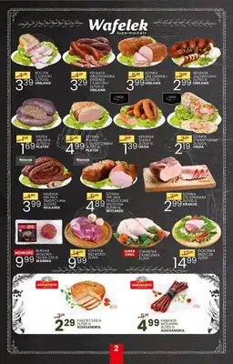 Wafelek - gazetka promocyjna Gazetka od poniedziałku 13.07 do soboty 25.07 - strona 2