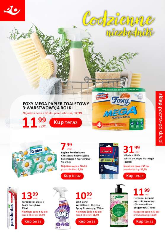 Poczta Polska - gazetka promocyjna Gazetka od poniedziałku 13.07 do niedzieli 26.07 - strona 7