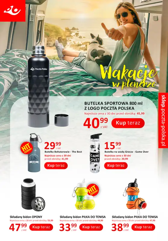 Poczta Polska - gazetka promocyjna Gazetka od poniedziałku 13.07 do niedzieli 26.07 - strona 2