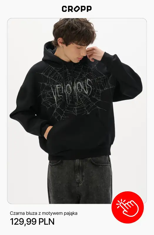 Cropp - gazetka promocyjna Kolekcja SPIDERWEB dla niego od soboty 11.07  - strona 5