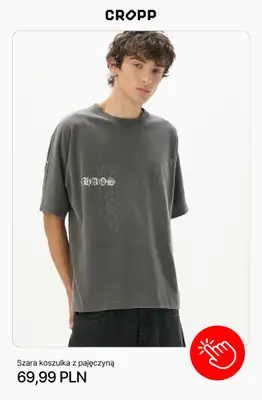 Cropp - gazetka promocyjna Kolekcja SPIDERWEB dla niego od soboty 11.07  - strona 3