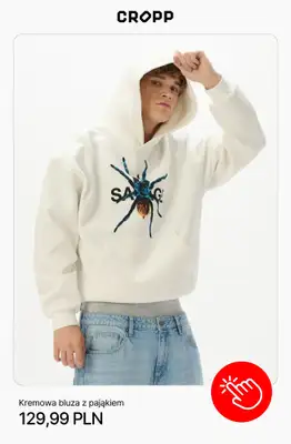 Cropp - gazetka promocyjna Kolekcja SPIDERWEB dla niego od soboty 11.07  - strona 9