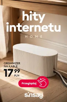 Sinsay - gazetka promocyjna HITY INTERNETU do domu od poniedziałku 13.07 do piątku 17.07