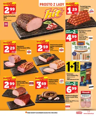 TOPAZ - gazetka promocyjna Gazetka od czwartku 16.07 do środy 22.07 - strona 17