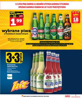 TOPAZ - gazetka promocyjna Gazetka od czwartku 16.07 do środy 22.07 - strona 9