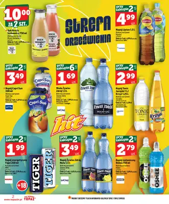 TOPAZ - gazetka promocyjna Gazetka od czwartku 16.07 do środy 22.07 - strona 2