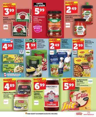 TOPAZ - gazetka promocyjna Gazetka od czwartku 16.07 do środy 22.07 - strona 25