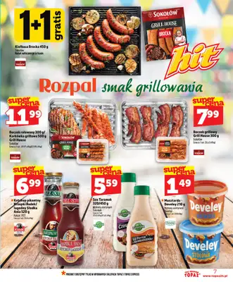 TOPAZ - gazetka promocyjna Gazetka od czwartku 16.07 do środy 22.07 - strona 7