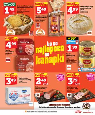 TOPAZ - gazetka promocyjna Gazetka od czwartku 16.07 do środy 22.07 - strona 11